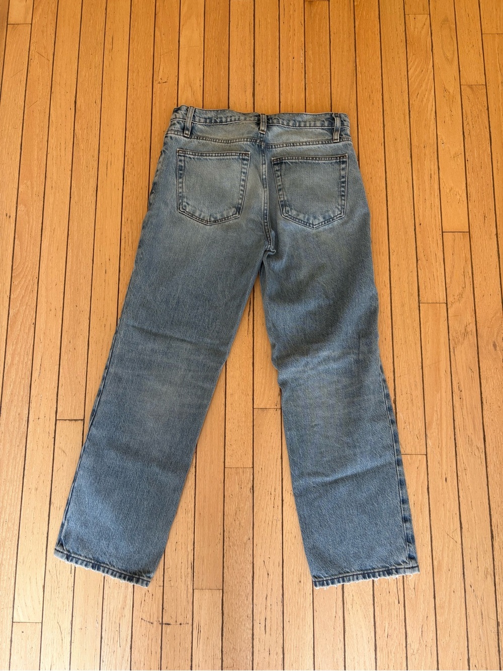Frame Denim “The Slouchy Straight” Jeans Size 26 - Picture 6 of 10